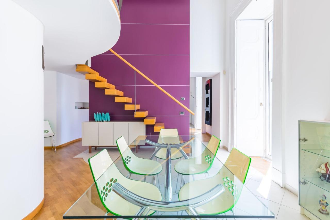 Design & Studio Duplex At National Museum Neapel Exterior foto