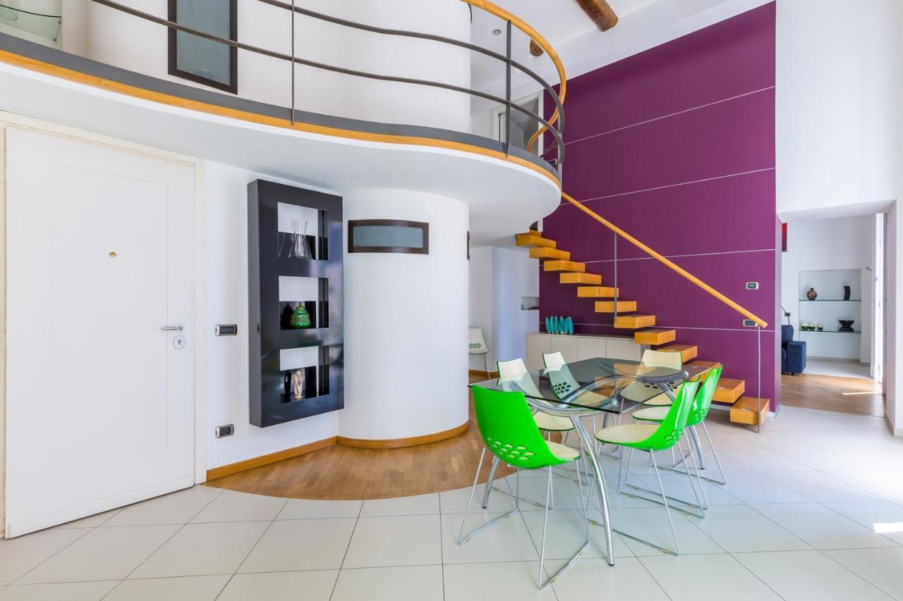 Design & Studio Duplex At National Museum Neapel Exterior foto