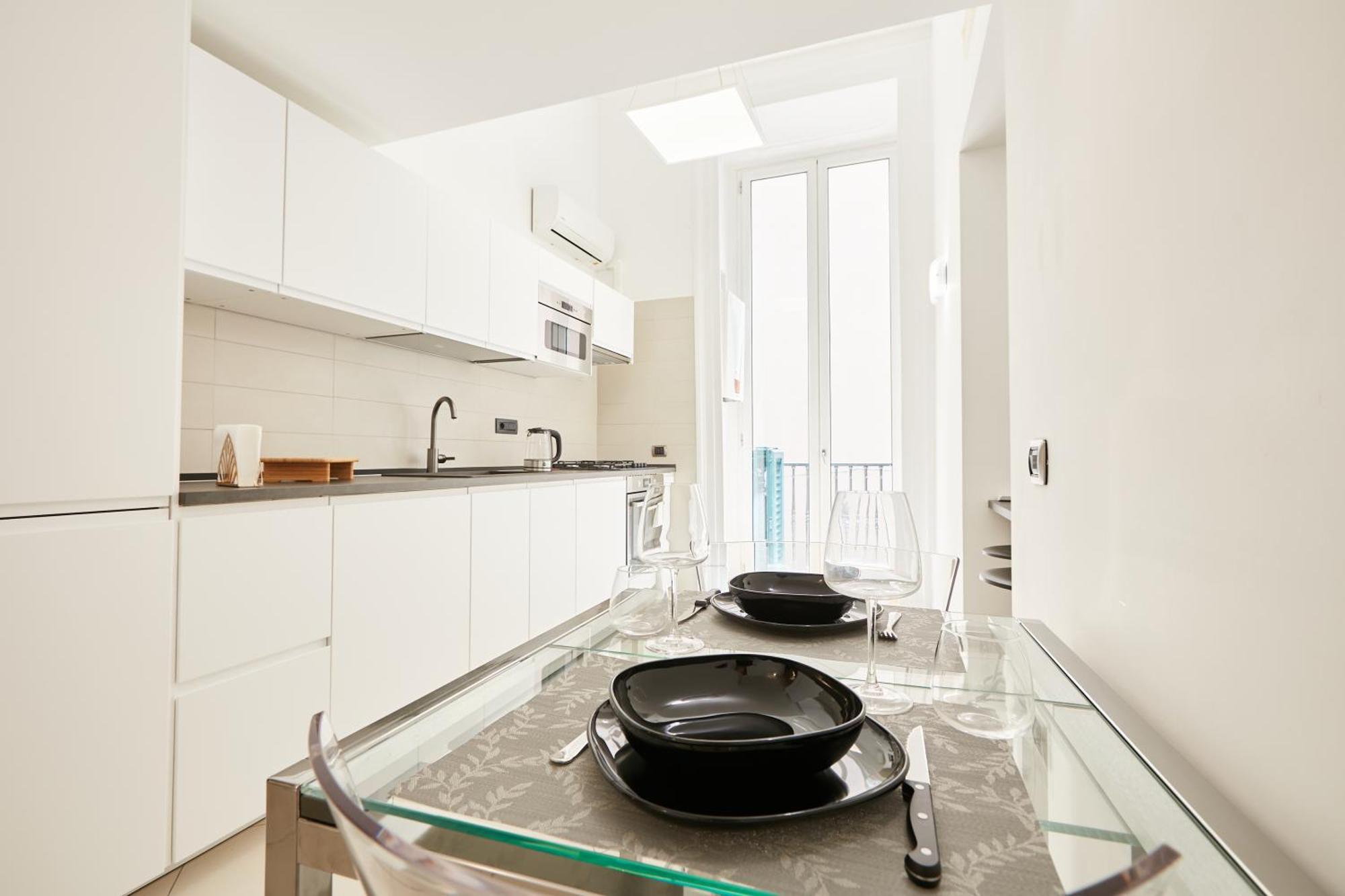 Design & Studio Duplex At National Museum Neapel Exterior foto
