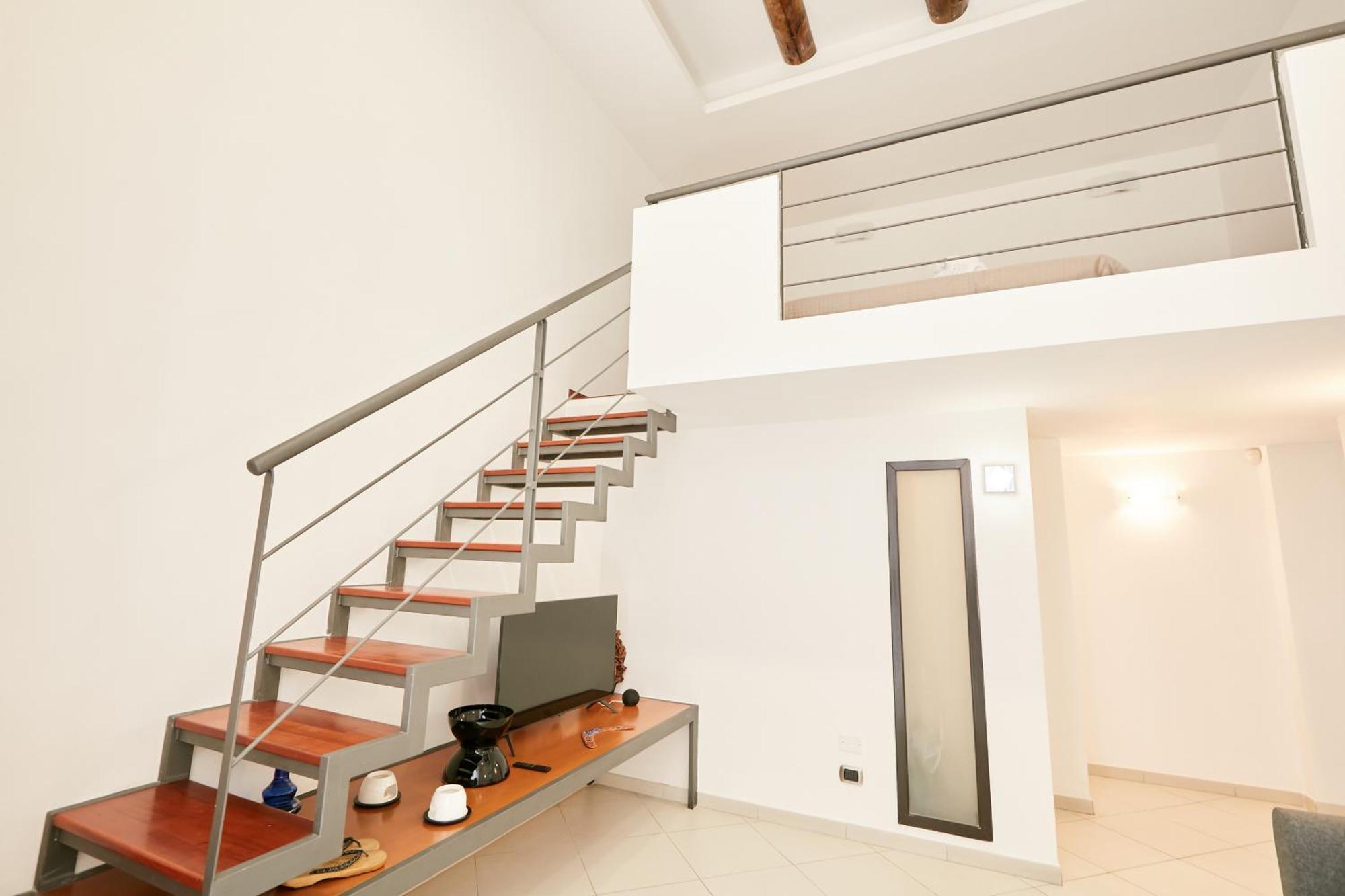 Design & Studio Duplex At National Museum Neapel Exterior foto