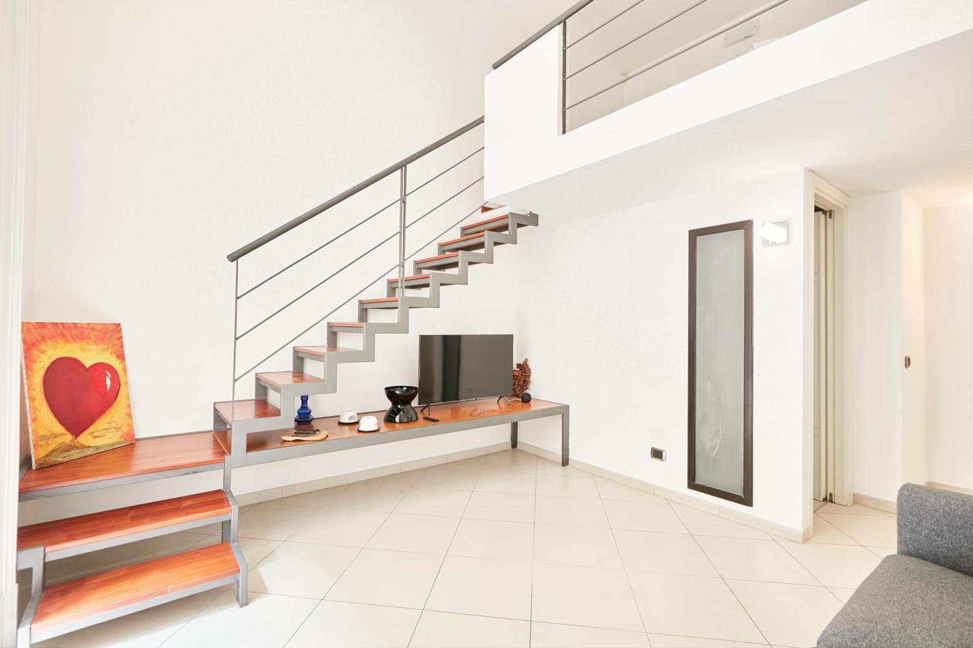 Design & Studio Duplex At National Museum Neapel Exterior foto